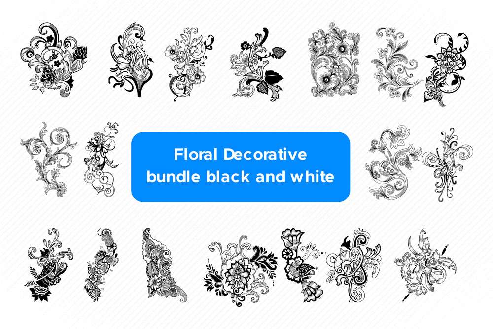 Floral Decorative bundle