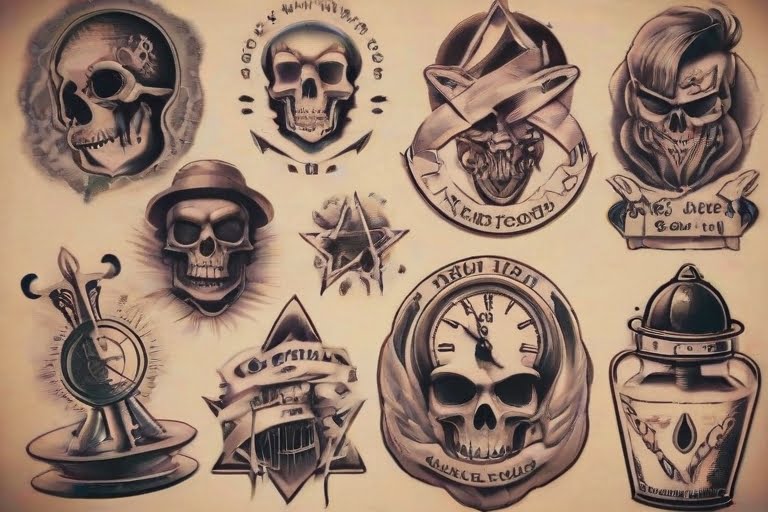 Old School Tattoos Collection for Guys 1