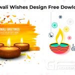 Happy Diwali Diya Oil Lamp Festival Background Illustration